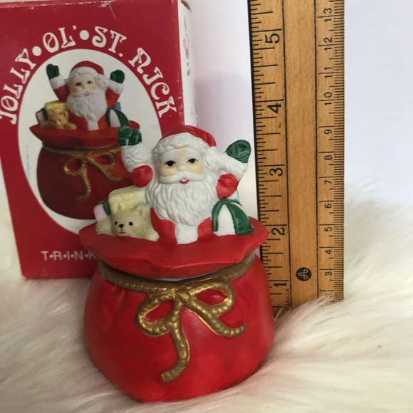 Santa Claus Trinket Box - Picture 2 of 4
